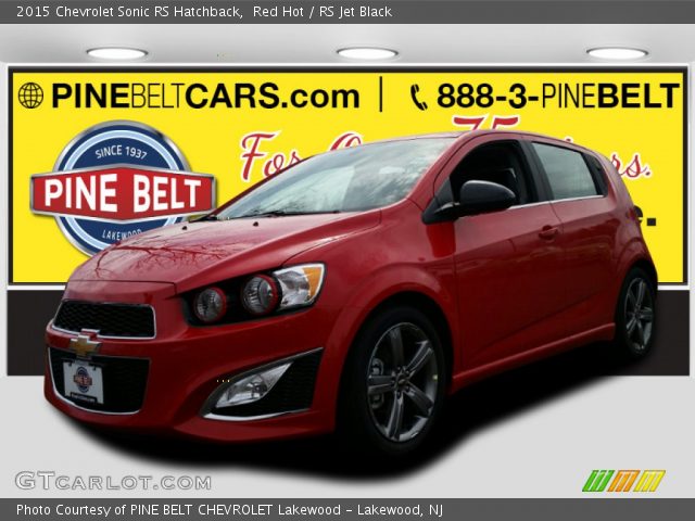 2015 Chevrolet Sonic RS Hatchback in Red Hot