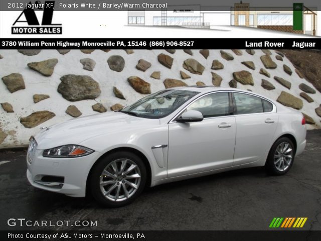 2012 Jaguar XF  in Polaris White