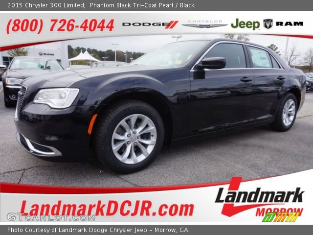 2015 Chrysler 300 Limited in Phantom Black Tri-Coat Pearl