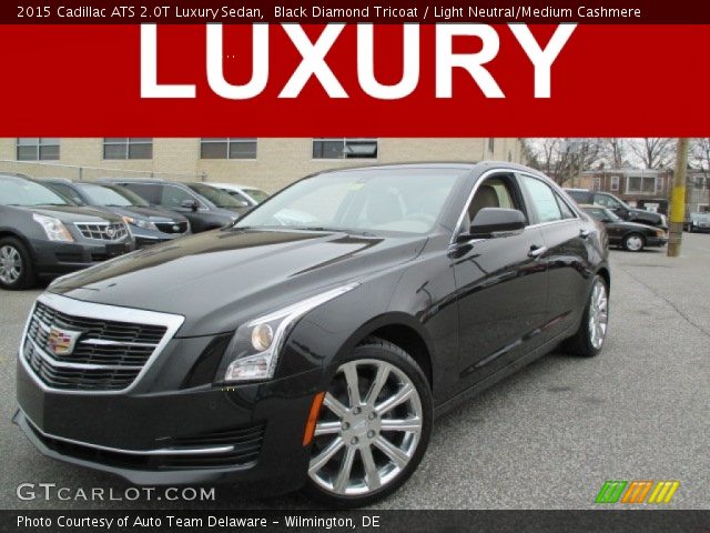 2015 Cadillac ATS 2.0T Luxury Sedan in Black Diamond Tricoat