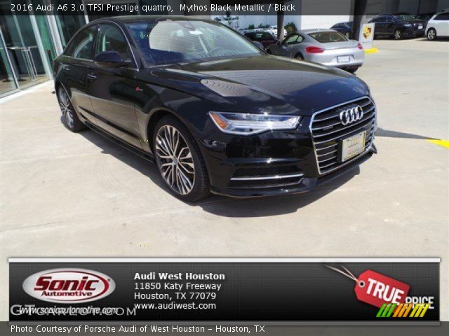 2016 Audi A6 3.0 TFSI Prestige quattro in Mythos Black Metallic