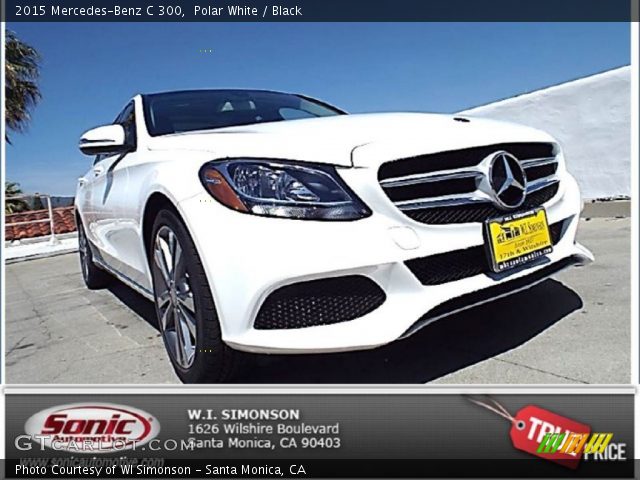 2015 Mercedes-Benz C 300 in Polar White