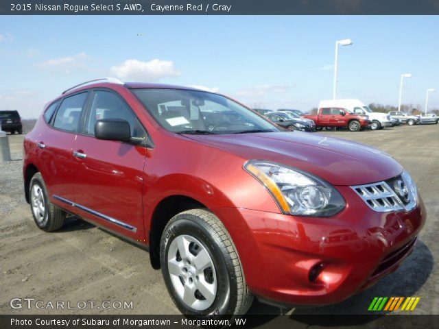2015 Nissan Rogue Select S AWD in Cayenne Red