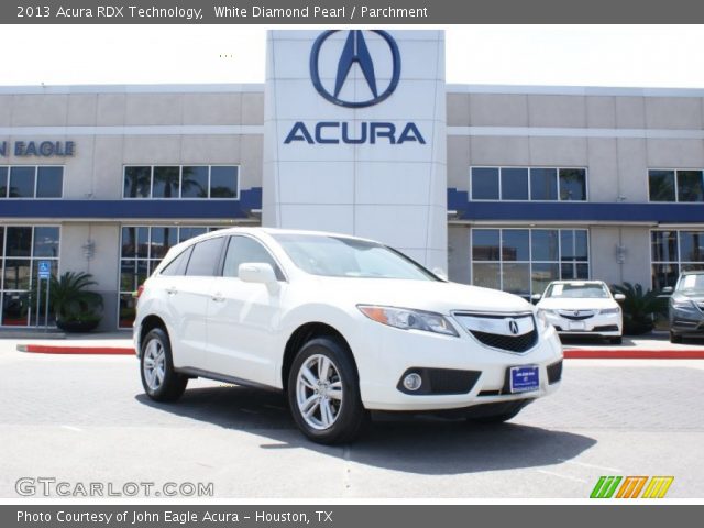 2013 Acura RDX Technology in White Diamond Pearl