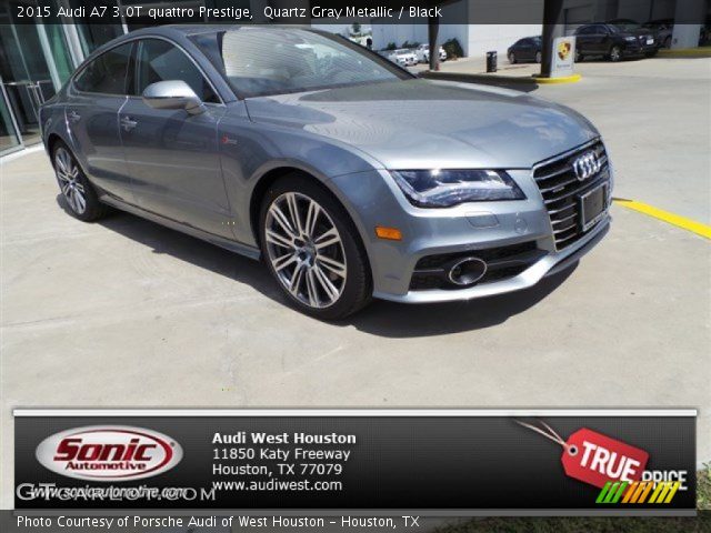 2015 Audi A7 3.0T quattro Prestige in Quartz Gray Metallic