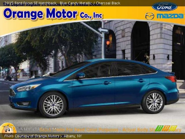 2015 Ford Focus SE Hatchback in Blue Candy Metallic