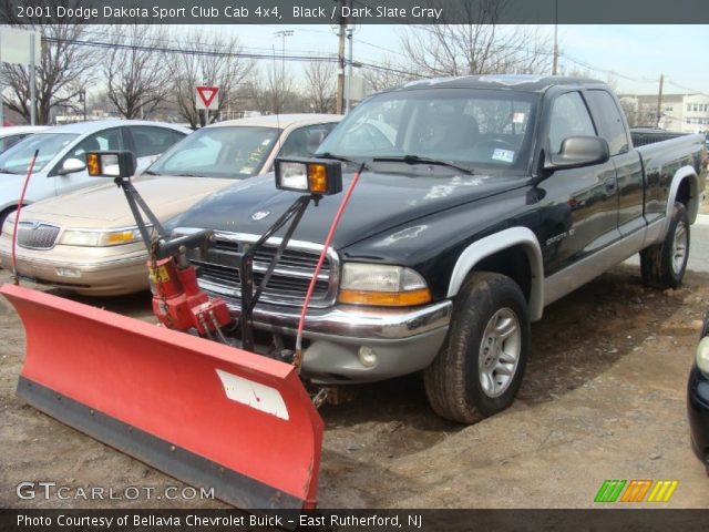 2001 Dodge Dakota Sport Club Cab 4x4 in Black