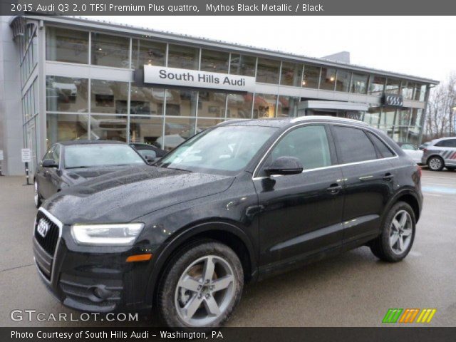 2015 Audi Q3 2.0 TFSI Premium Plus quattro in Mythos Black Metallic