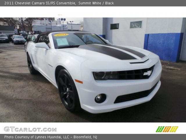 2011 Chevrolet Camaro SS/RS Convertible in Summit White