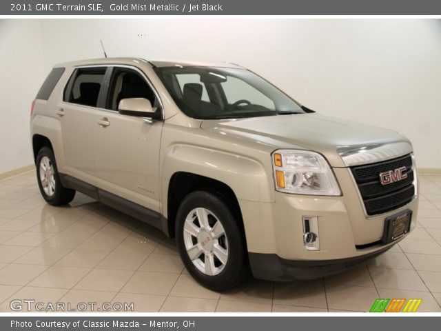 2011 GMC Terrain SLE in Gold Mist Metallic
