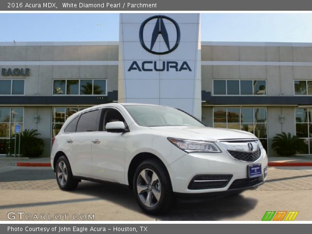 2016 Acura MDX  in White Diamond Pearl