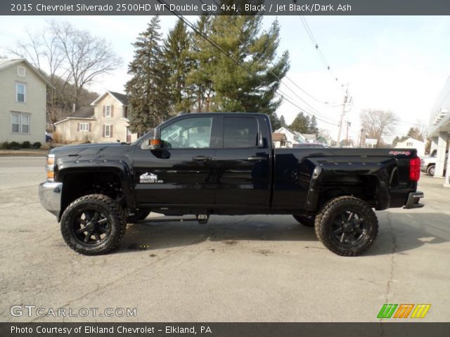 2015 Chevrolet Silverado 2500HD WT Double Cab 4x4 in Black