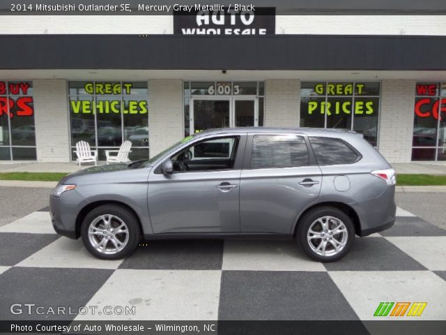2014 Mitsubishi Outlander SE in Mercury Gray Metallic
