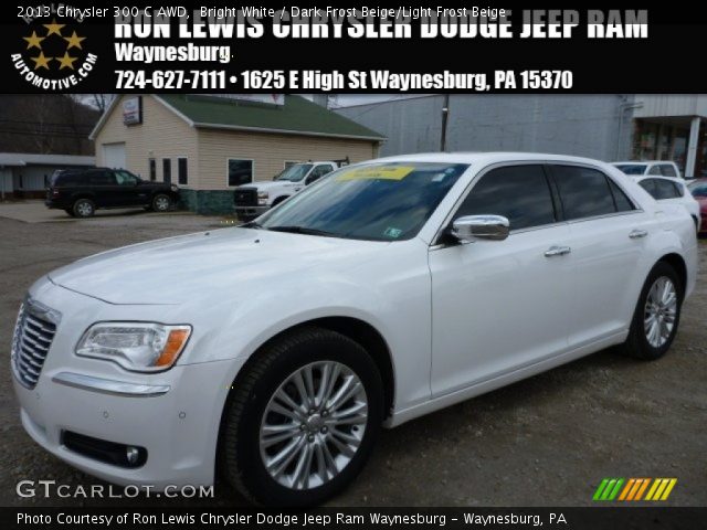 2013 Chrysler 300 C AWD in Bright White
