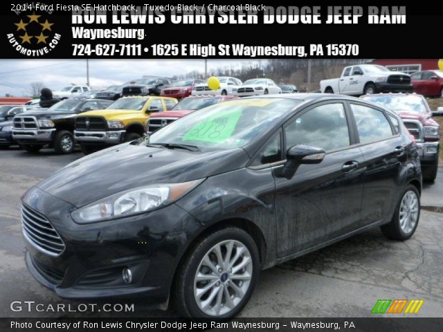 2014 Ford Fiesta SE Hatchback in Tuxedo Black