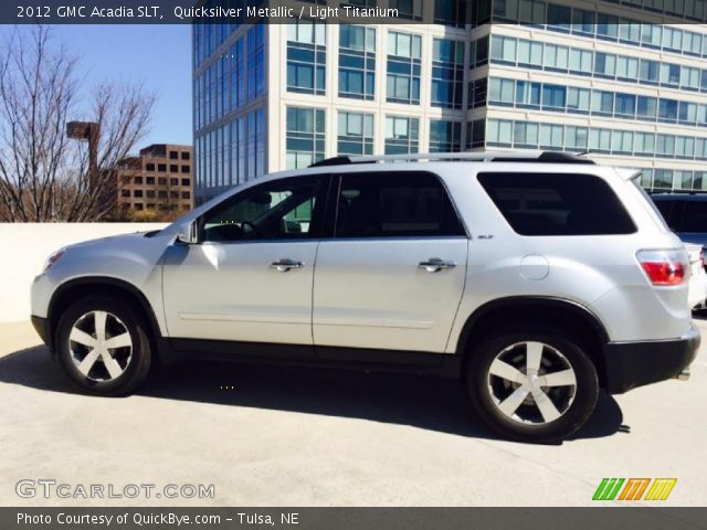 2012 GMC Acadia SLT in Quicksilver Metallic