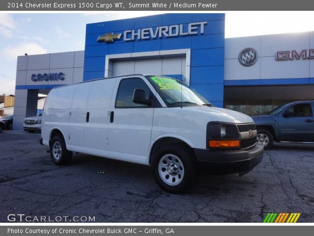 2014 Chevrolet Express 1500 Cargo WT in Summit White