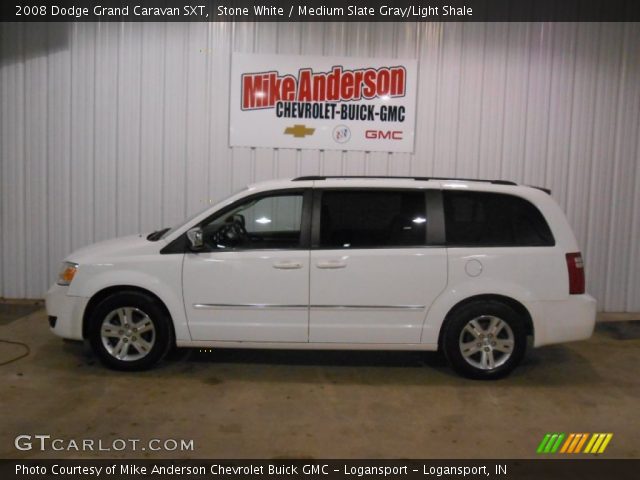 2008 Dodge Grand Caravan SXT in Stone White