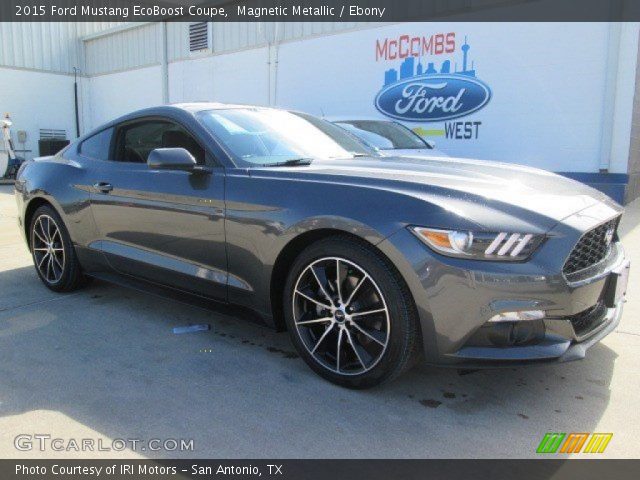 2015 Ford Mustang EcoBoost Coupe in Magnetic Metallic