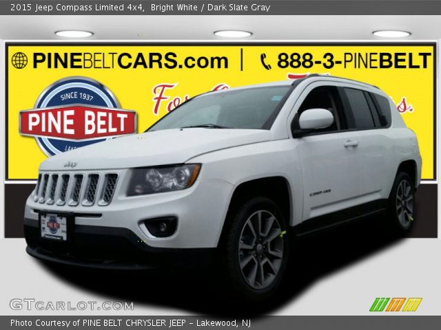 2015 Jeep Compass Limited 4x4 in Bright White