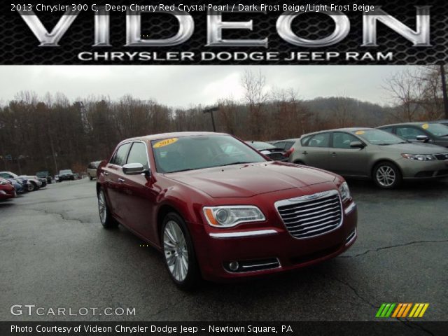 2013 Chrysler 300 C in Deep Cherry Red Crystal Pearl