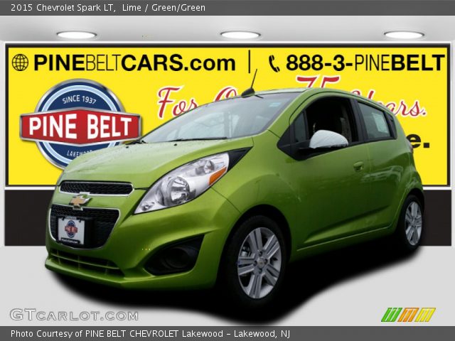 2015 Chevrolet Spark LT in Lime
