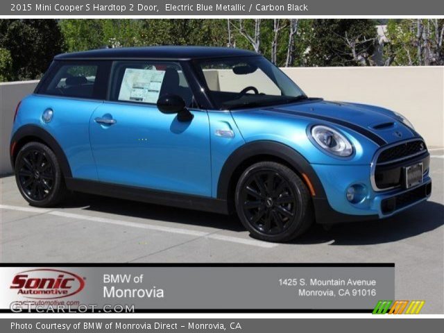 2015 Mini Cooper S Hardtop 2 Door in Electric Blue Metallic