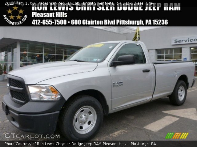 2013 Ram 1500 Tradesman Regular Cab in Bright Silver Metallic