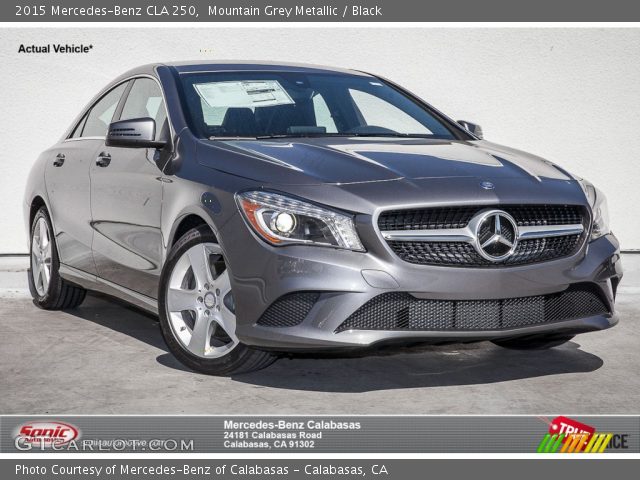 2015 Mercedes-Benz CLA 250 in Mountain Grey Metallic