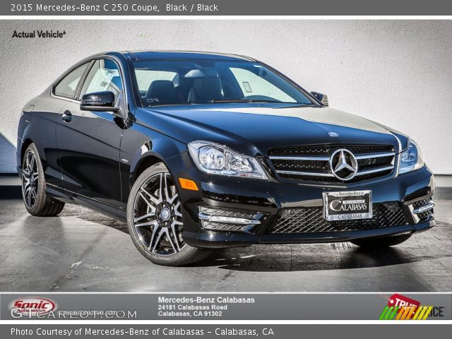 2015 Mercedes-Benz C 250 Coupe in Black