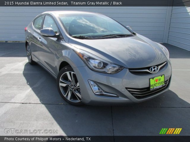 2015 Hyundai Elantra Limited Sedan in Titanium Gray Metallic
