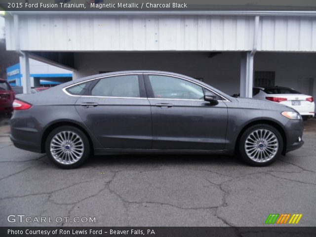 2015 Ford Fusion Titanium in Magnetic Metallic