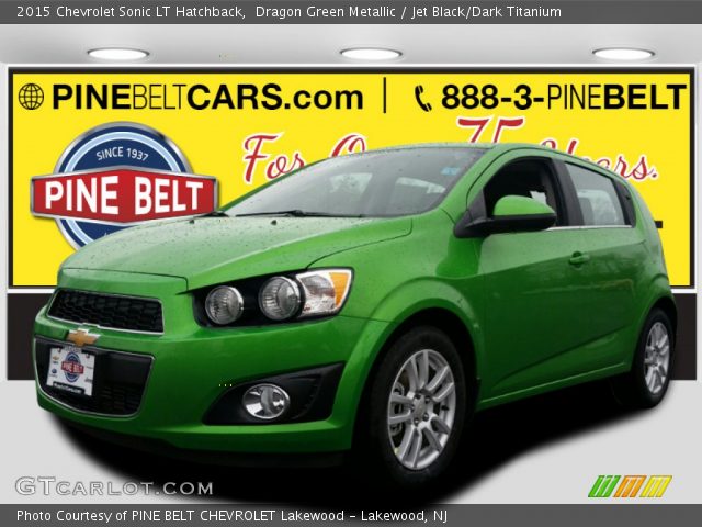 2015 Chevrolet Sonic LT Hatchback in Dragon Green Metallic