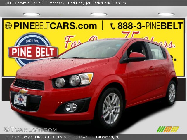 2015 Chevrolet Sonic LT Hatchback in Red Hot