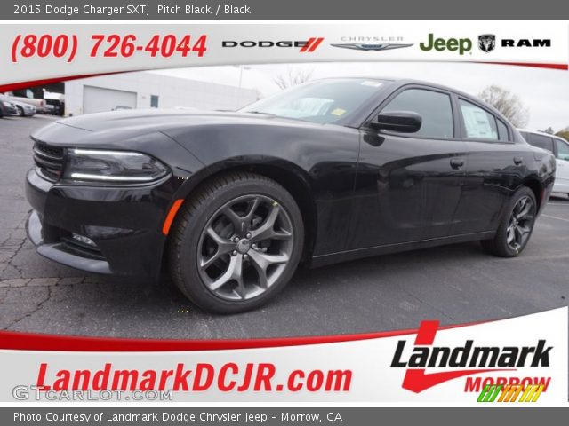 2015 Dodge Charger SXT in Pitch Black