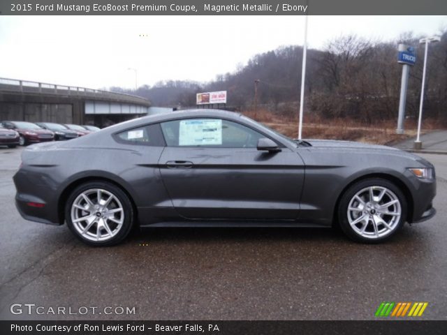 2015 Ford Mustang EcoBoost Premium Coupe in Magnetic Metallic
