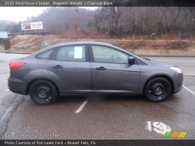 2015 Ford Focus S Sedan in Magnetic Metallic