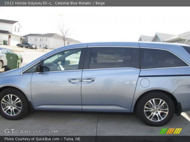 2013 Honda Odyssey EX-L in Celestial Blue Metallic