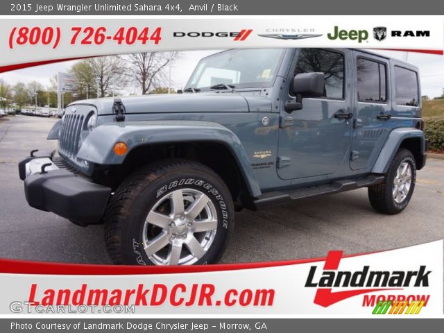 2015 Jeep Wrangler Unlimited Sahara 4x4 in Anvil