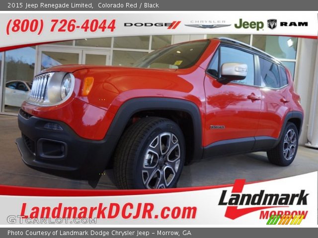 2015 Jeep Renegade Limited in Colorado Red