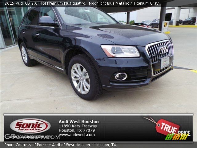 2015 Audi Q5 2.0 TFSI Premium Plus quattro in Moonlight Blue Metallic
