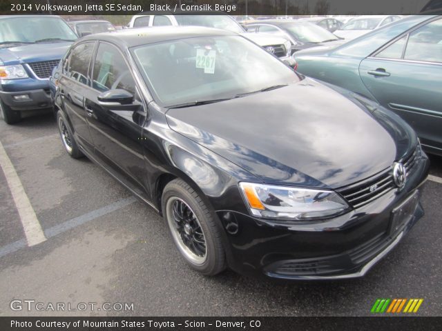 2014 Volkswagen Jetta SE Sedan in Black