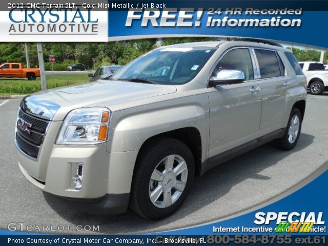2012 GMC Terrain SLT in Gold Mist Metallic