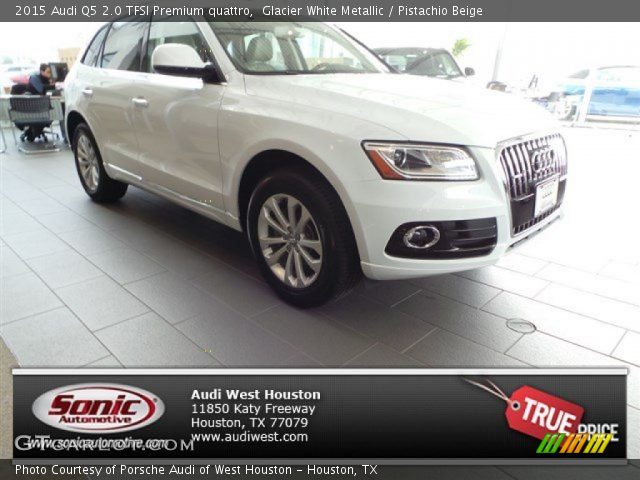 2015 Audi Q5 2.0 TFSI Premium quattro in Glacier White Metallic