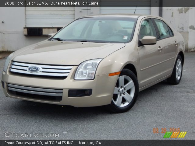 2008 Ford Fusion SE V6 in Dune Pearl Metallic