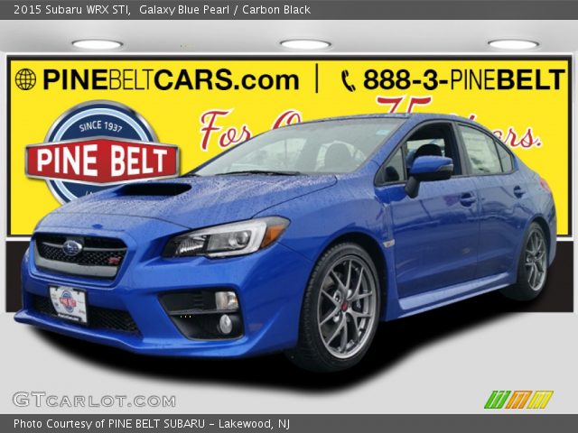 2015 Subaru WRX STI in Galaxy Blue Pearl