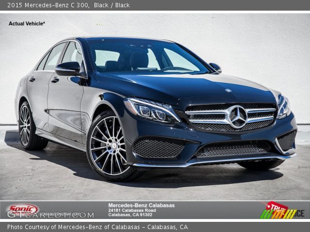 2015 Mercedes-Benz C 300 in Black
