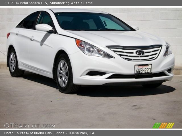 2012 Hyundai Sonata GLS in Shimmering White