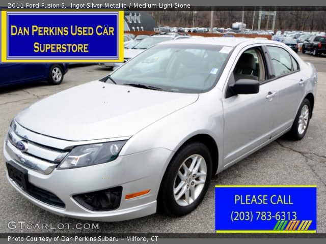 2011 Ford Fusion S in Ingot Silver Metallic