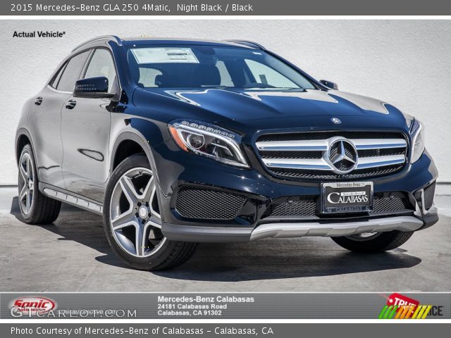2015 Mercedes-Benz GLA 250 4Matic in Night Black